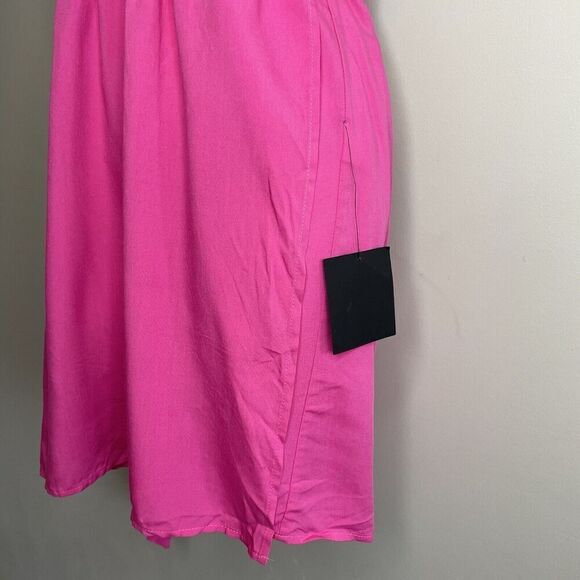 LULUS Dress Womens Small S Pink Wrap Mini NEW Open Back Positively Perfect - Picture 8 of 15